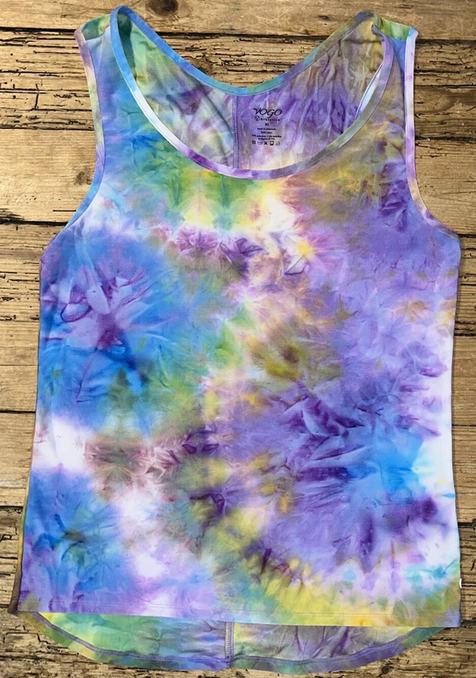 Vogo athletica women’s size XL tye dye tank